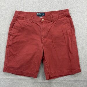 Polo Ralph Lauren Shorts Mens 35 Dark Salmon Prospect Classic Chino Preppy Y2K